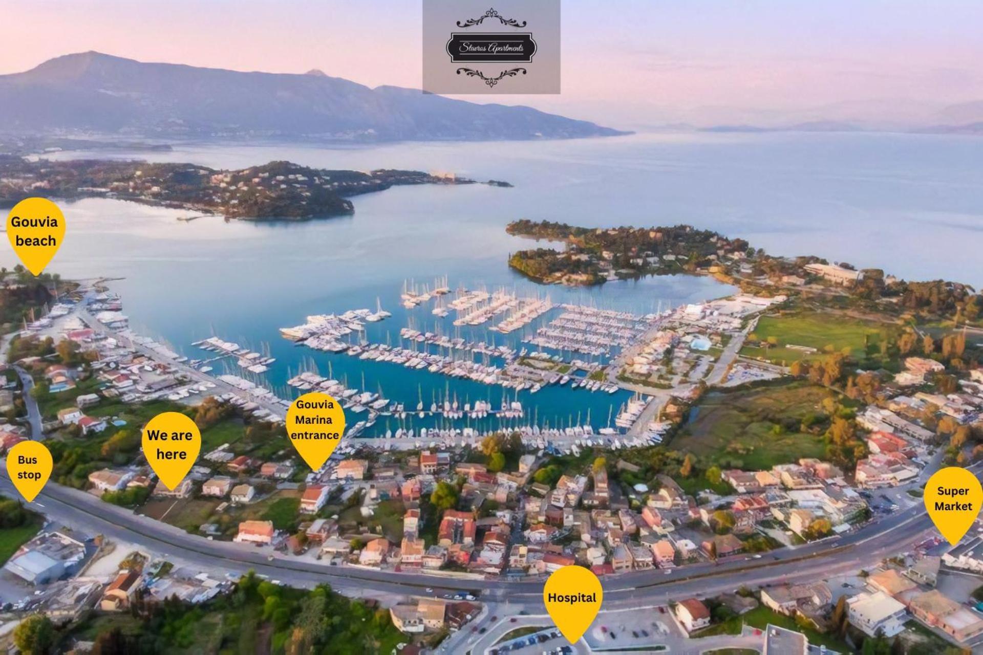 Hotel apartamentowy Stavros Next To Gouvia Marina