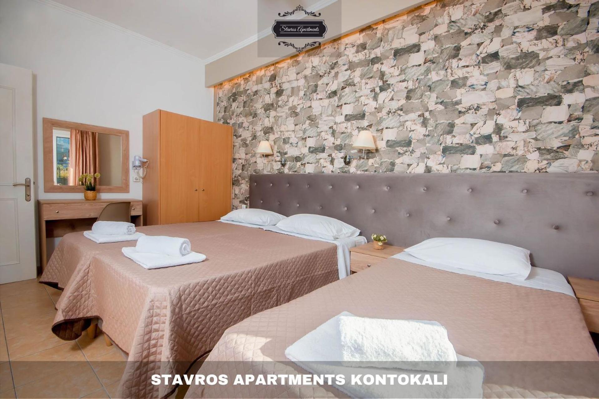 Stavros Next To Gouvia Marina Aparthotel Kontokali